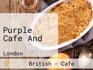 Purple Cafe And