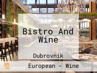 Bistro And Wine
