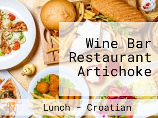 Wine Bar Restaurant Artichoke