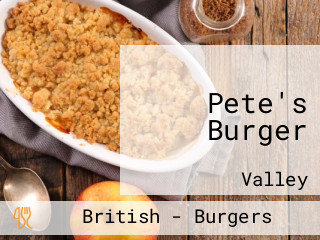 Pete's Burger