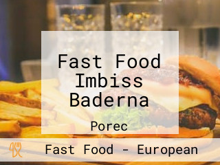 Fast Food Imbiss Baderna