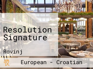 Resolution Signature