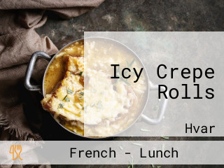 Icy Crepe Rolls