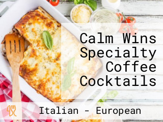 Calm Wins Specialty Coffee Cocktails