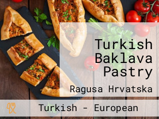 Turkish Baklava Pastry