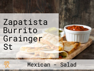 Zapatista Burrito Grainger St