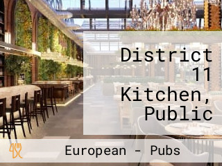 District 11 Kitchen, Public House Diner