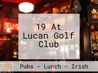 19 At Lucan Golf Club