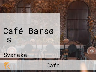 Café Barsø 's