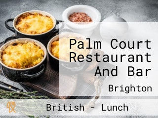 Palm Court Restaurant And Bar