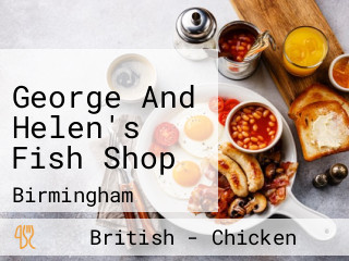 George And Helen's Fish Shop