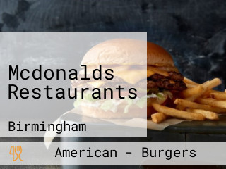 Mcdonalds Restaurants