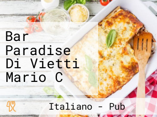 Bar Paradise Di Vietti Mario C