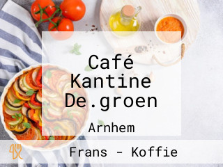 Café Kantine De.groen