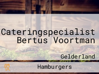 Cateringspecialist Bertus Voortman