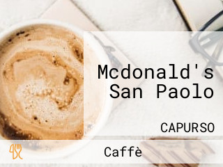 Mcdonald's San Paolo
