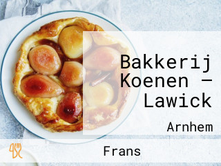 Bakkerij Koenen — Lawick
