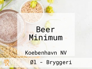 Beer Minimum