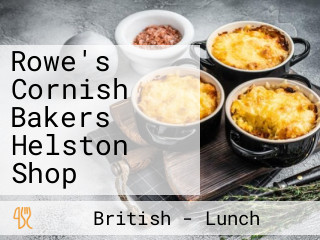 Rowe's Cornish Bakers Helston Shop