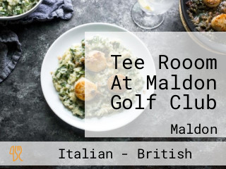 Tee Rooom At Maldon Golf Club