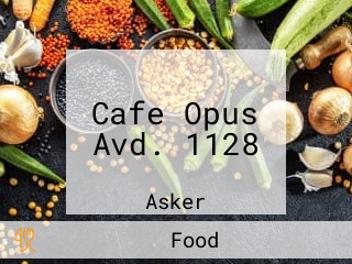 Cafe Opus Avd. 1128
