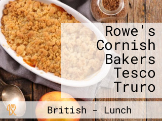 Rowe's Cornish Bakers Tesco Truro