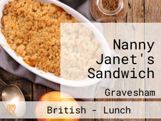 Nanny Janet's Sandwich