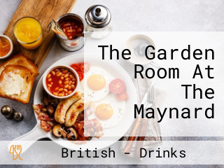 The Garden Room At The Maynard