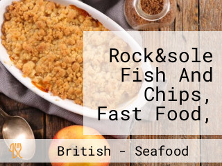 Rock&sole Fish And Chips, Fast Food, Take Away, Burger Iver