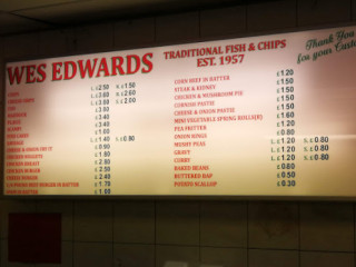 Wes Edwards Traditional Fish Chips