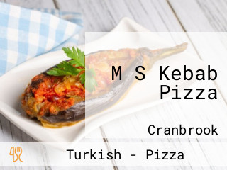 M S Kebab Pizza