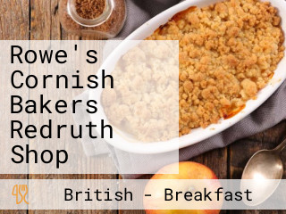 Rowe's Cornish Bakers Redruth Shop
