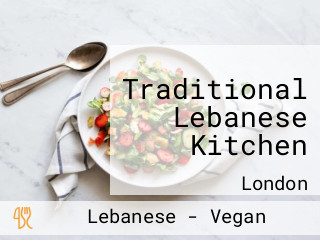 Traditional Lebanese Kitchen