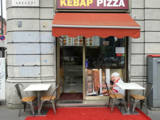 Turkish Kebap Pizza Vle Abruzzi 58 Milano