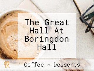 The Great Hall At Boringdon Hall