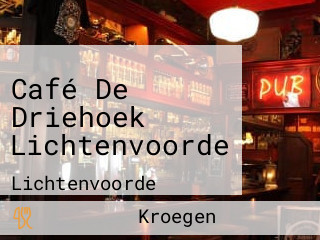 Café De Driehoek Lichtenvoorde