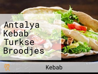 Antalya Kebab Turkse Broodjes En Schotels