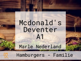 Mcdonald's Deventer A1