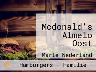 Mcdonald's Almelo Oost