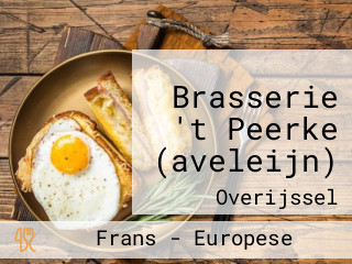 Brasserie 't Peerke (aveleijn)