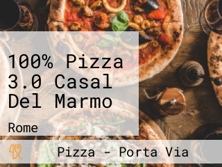 100% Pizza 3.0 Casal Del Marmo