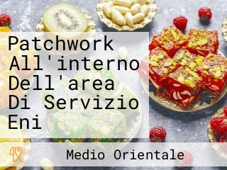 Patchwork All'interno Dell'area Di Servizio Eni