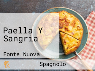 Paella Y Sangria