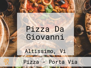 Pizza Da Giovanni