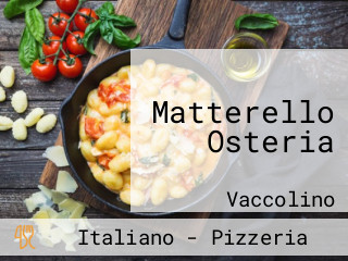 Matterello Osteria