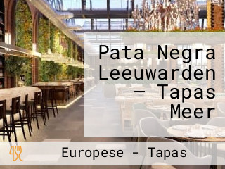 Pata Negra Leeuwarden — Tapas Meer