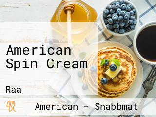 American Spin Cream