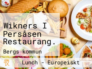 Wikners I Persåsen Restaurang.