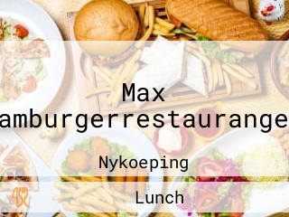 Max Hamburgerrestauranger