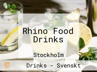 Rhino Food Drinks